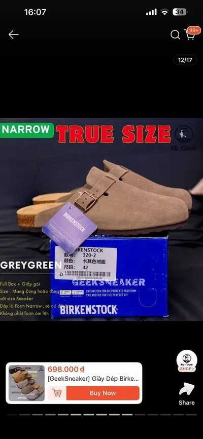 Bán Lô: Dép Birkenstock, Trống, Kính, Crocs & Áo Tắm