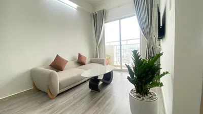 Hoang Quan 아파트 2침실 – 55m² – 해안 전망 – 냐짱 북쪽 – 900만 동/월