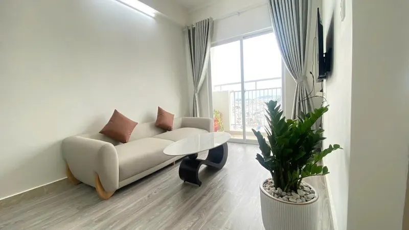 Hoang Quan住宅区2卧室公寓 – 55m² – 海景 – 芽庄北部 – 900万越南盾/月 — 3/7