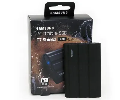 Samsung T7 Shield 4TB SSD на продажу