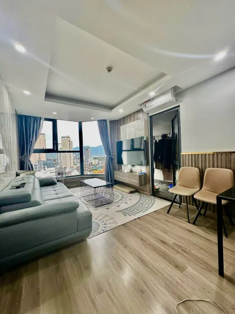2-Bedroom, 2-Bathroom Apartment for Rent in HUD Building – High Floor – Central Nha Trang – 20M VND/Month