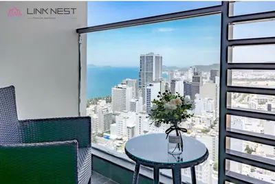 Luxury Corner Apartment for Rent – 2 Bedrooms, 2 Bathrooms, Sea View – Virgo, Nguyen Thi Minh Khai – 20 Million VND/Month