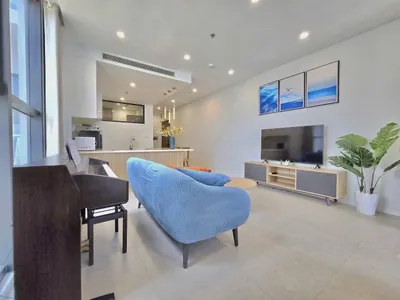 Sea View Apartment for Rent at Scenia Bay Nha Trang – 1 Bedroom + Studio, 65m², Fully Furnished with Piano