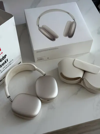 AirPods Max – 완벽한 상태, 거의 사용하지 않음, 풀 세트, 보증 보유