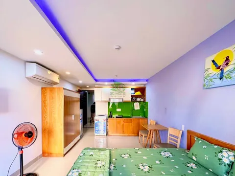 Studio Apartment with Balcony for Rent in Central Nha Trang – Tan Lap District – 6.5 Million VND/Month
