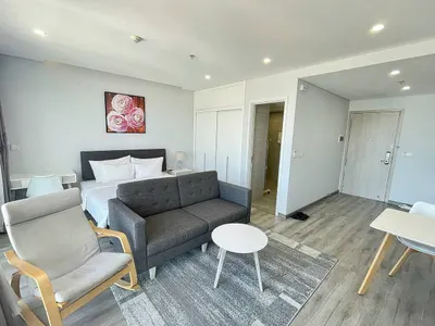 Studio tại Marina Suites – Nha Trang – View biển – 15 triệu VND/tháng – 44 m² – Nội thất hiện đại