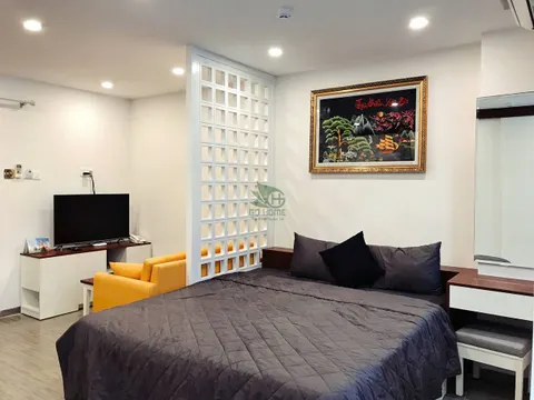 Phuoc Long 지역 Studio+ 아파트 렌트 – 월 800만 VND – 완전 가구 포함