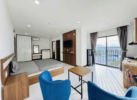 Studio Apartment for Rent in Phước Long, Nha Trang – 45m², Fully Furnished, 8M VND/Month