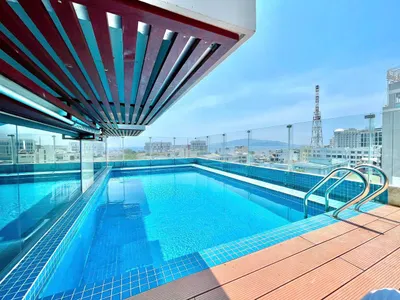 Căn hộ 1 phòng ngủ cho thuê ở trung tâm Nha Trang – 7,5 triệu đồng/tháng – dọn dẹp miễn phí và hồ bơi