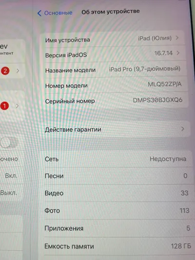 iPad Pro 9.7 inch, 128GB, Gold Color