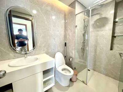 转角2卧室公寓出租 – CT1 VCN Phước Hải – 65m²，配备完整家具 – 每月1650万越南盾