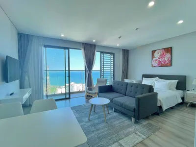 Квартира-студия в аренду в Marina Suites в центре Нячанга – 15 млн VND/месяц, вид на море