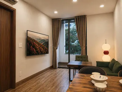 河滨2区2卧室公寓出租，芽庄——全配家具，70平方米——每月1500万越南盾