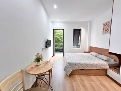 New Studio Apartment for Rent Near Hòn Chồng Beach – Vĩnh Hải, North Nha Trang – 25m² – 7M VND/Month