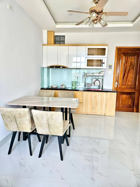 1-Bedroom Furnished Apartment for Rent in Ha Quang 2 – Nha Trang – 11.5M VND/Month – Washing Machine & Balcony – Flexible Term