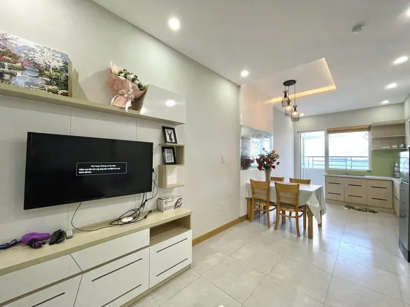 2-Bedroom, 2-Bathroom Apartment for Rent at Oceanus Complex – Oceanfront, North Nha Trang – 14 Million VND/Month