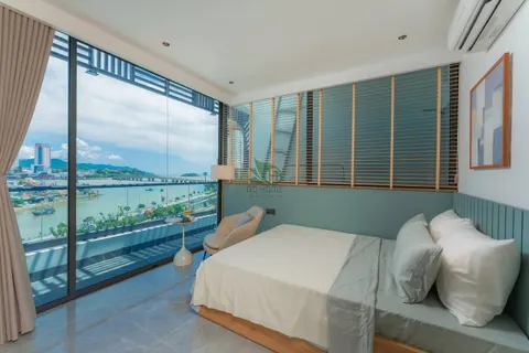 New Studio Apartment for Rent with Balcony in Tân Lập District, Nha Trang – Fully Furnished, Washing Machine – 11.5M VND/Month