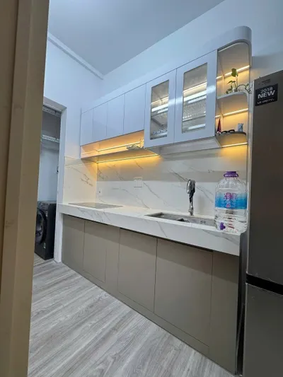 岘港北部2卧室公寓出租 – 60m²，全配家具 – 每月1500万越南盾