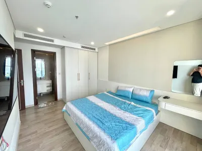 转角2卧室公寓出租 – CT1 VCN Phước Hải – 65m²，配备完整家具 – 每月1650万越南盾