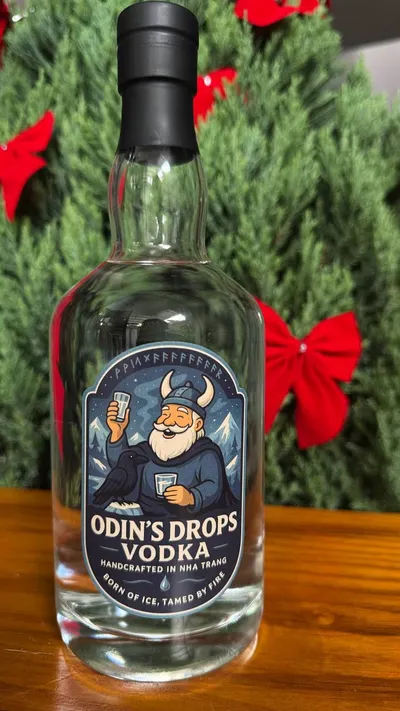 ODIN's DROPS 수제 증류주 라인 – 드라이 진, 럼, 보드카