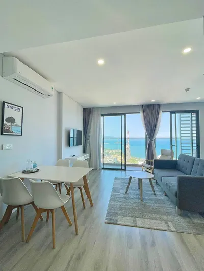 Studio tại Marina Suites – Nha Trang – View biển – 15 triệu VND/tháng – 44 m² – Nội thất hiện đại