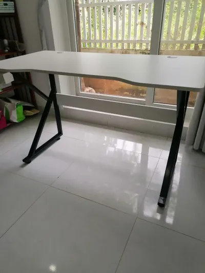 Work Desk 120×60 cm with Metal Frame