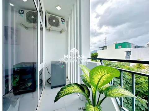 Studio Apartment for Rent with Balcony near VCN Building, Nha Trang – Fully Furnished – 8M VND/Month
