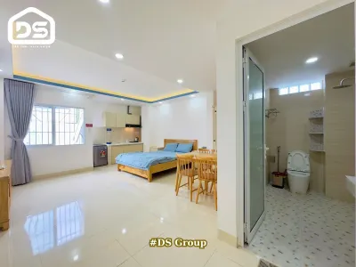南芽庄海滨经济型单身公寓 – 650万越南盾/月 – 步行至海滩