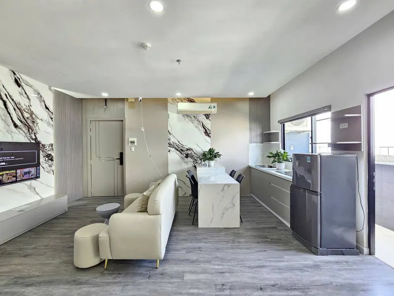 Studio Apartment for Rent in Muong Thanh Tower, City Centre Nha Trang – 40m² – 14 Million VND/Month — 6/8