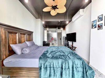 Premium 1-Bedroom Apartment with Sea View on Pham Van Dong Street – Fully Furnished – 12M VND/Month
