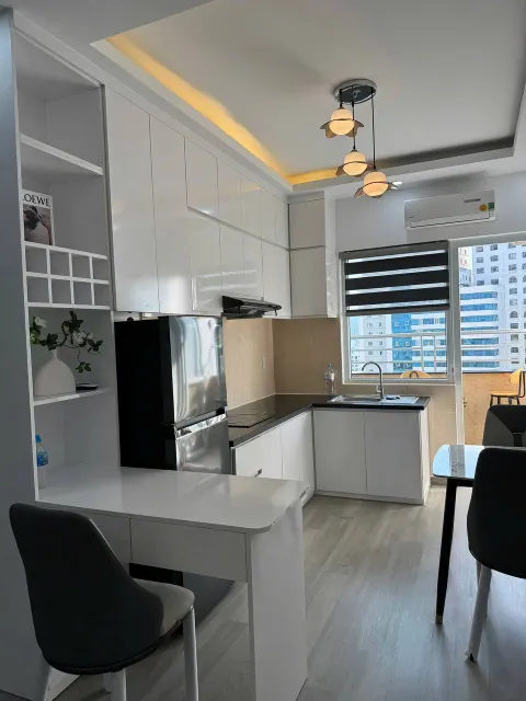 2-Bedroom Sea View Apartment in OCEANUS Complex, OC1A Building – 59m², 2 Bathrooms, Fully Furnished – 14M VND/Month