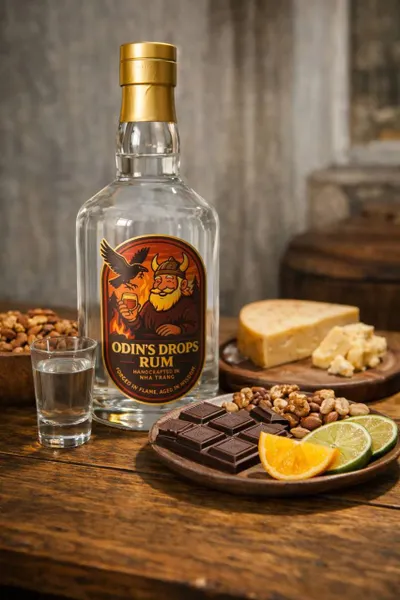 ODIN's DROPS 수제 증류주 라인 – 드라이 진, 럼, 보드카