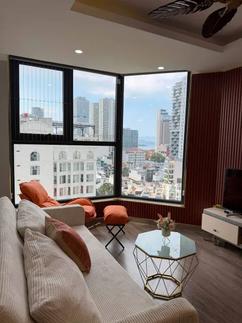 Căn hộ cho thuê tại tòa nhà Hud Building – Căn hộ góc với tầm nhìn toàn cảnh – 20–22 triệu VND/tháng