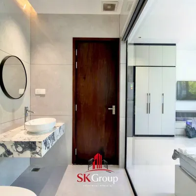 Cho thuê căn hộ 1 phòng ngủ tại Phước Hải, Tây Nha Trang – 50m², đầy đủ nội thất, ban công – 13 triệu VND/tháng