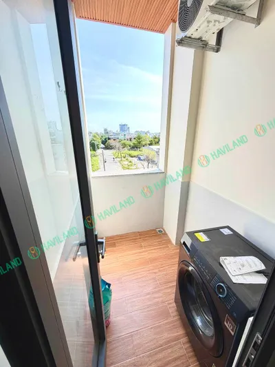 FPT City区1卧室公寓出租 – 750万越南盾/月 – 全家具配备洗衣机