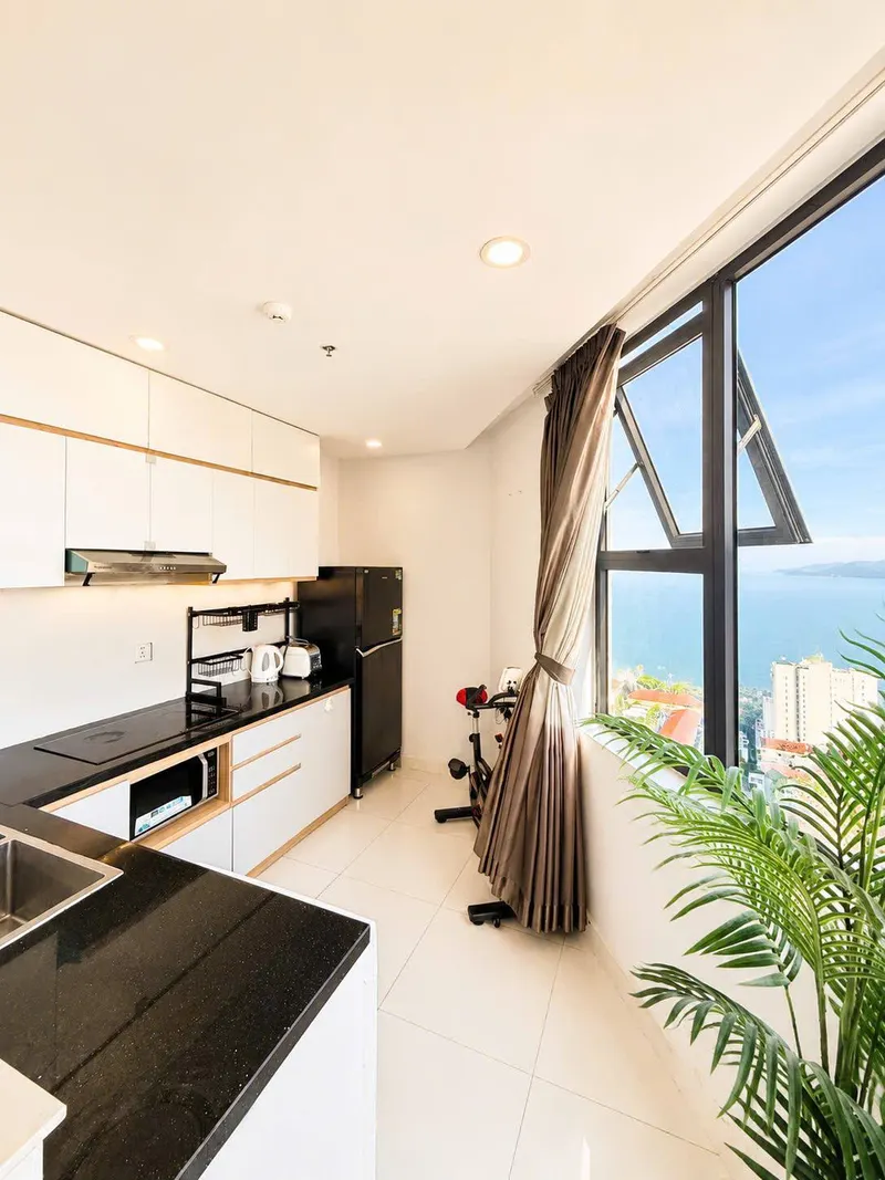 1-Bedroom Modern Apartment in D'Qua Residence, Nha Trang Center — 3/8