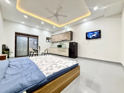 새로운 스튜디오 40m² An Bình Tân 공원 근처, Phước Long - 월 800만 VND