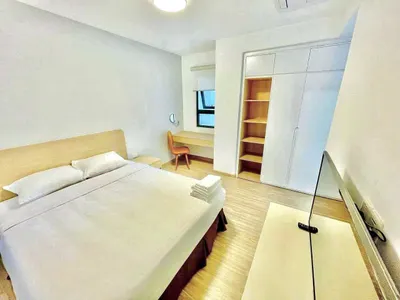 D'qua大厦Phan Chu Trinh街出租公寓 – 70m²、2间卧室、2间浴室、海景 – 1700万越南盾/月