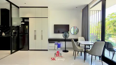 Cho thuê căn hộ 1 phòng ngủ tại Phước Hải, Tây Nha Trang – 50m², đầy đủ nội thất, ban công – 13 triệu VND/tháng
