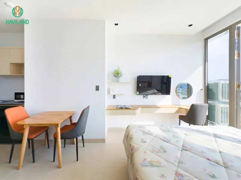 Sea View & City View Studio – Le Gia Building — 7/8