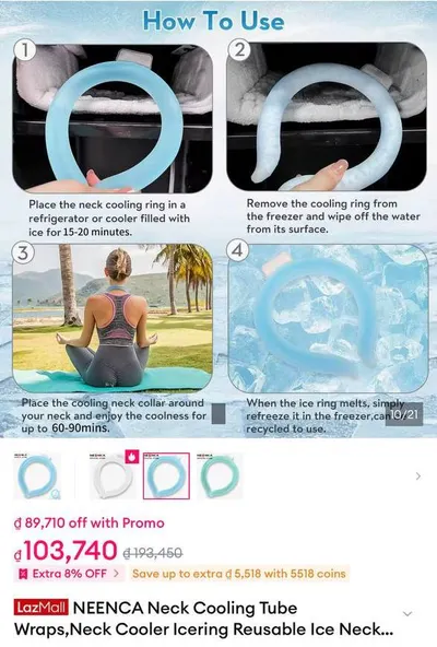 Multiple Household Items for Sale – Posture Corrector, Phone Cases, Cooling Neck Ring and More