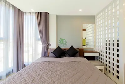 별도의 침실 공간이 있는 현대식 스튜디오 – 월 950만 VND – Phước Long