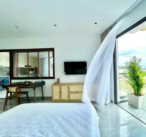 1-Bedroom Luxury Apartment for Rent in Central Nha Trang - Near Đâm Market, Beach Area