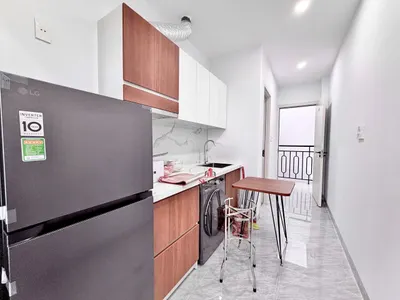 1-комнатная квартира с балконом в аренду в Ha Quang 1, Запад Нячанга – 30м², Новая, 8,5М VND/месяц