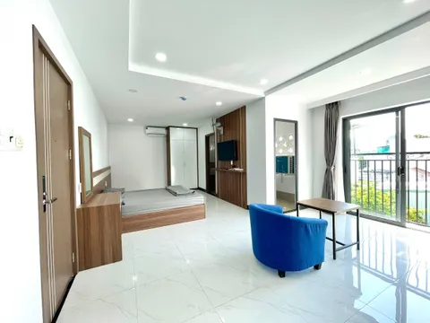 Studio with Balcony for Rent in Phước Long, South Nha Trang – 5 Minutes to Beach, Fully Furnished – 8M VND/Month