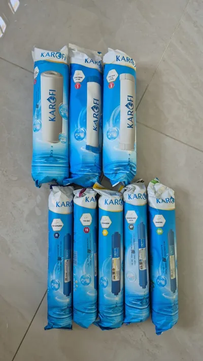 Water Filter Set - 7 Filters + Membrane