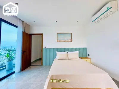Căn hộ 2 phòng ngủ sang trọng với 2 phòng tắm cho thuê trên ven sông Trần Phú