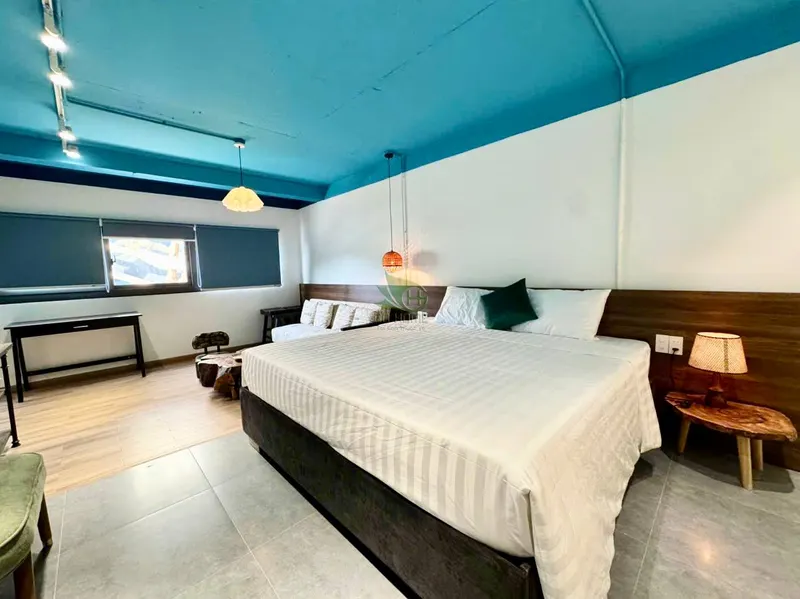 Modern Studio Apartment for Rent Near Beach in Vĩnh Hòa – Fully Furnished – 10M VND/Month