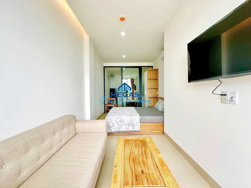 1-Bedroom Apartment for Rent in Ha Quang 1 – Nha Trang – 8.5M VND/Month – River View – Available from June 26 — 4/5