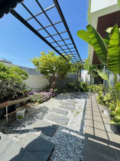 Villa with Garden for Rent in Mi Gia District - Western Nha Trang